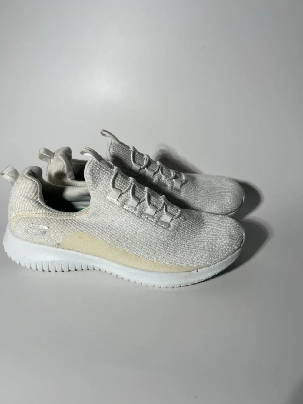 Sport by Skechers Women’s White Sneakers Size 7 Athletic Walking Shoes
